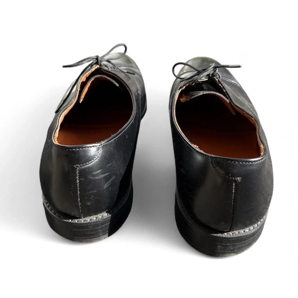 Vintage Bostonian Black Leather Oxford Dress Shoes